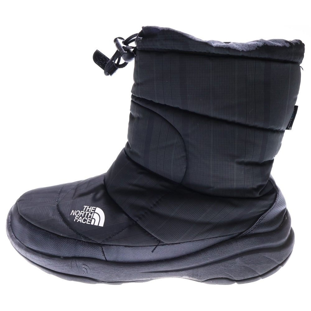 THE NORTH FACE(ザノースフェイス) NUPTSE BOOTIE WP IV ヌプシ ブーティー ダブリューピー フォー キルティング ブーツ ブラック US8/26cm NF51584