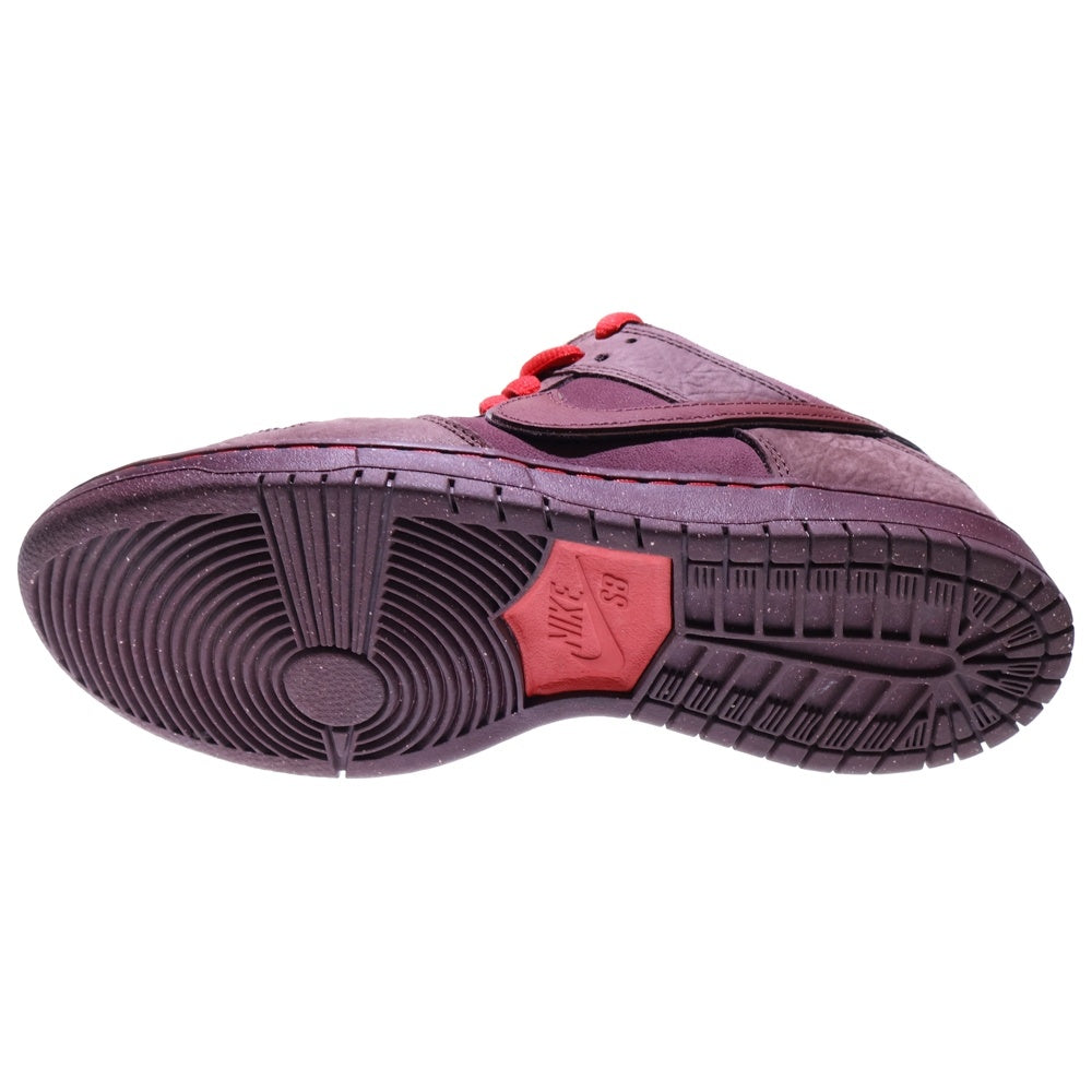NIKE SB(ナイキエスビー) DUNK LOW PRM ダンクロープレミアム シティオブラブ ローカットスニーカー バーガンディー US9.5/27.5cm FN0619-600