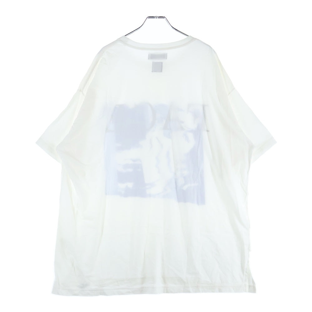 FACETASM(ファセッタズム) MOVIE TEE 5 ムービープリント クルーネック 半袖Tシャツ カットソー ホワイト KG0-TEE-U20