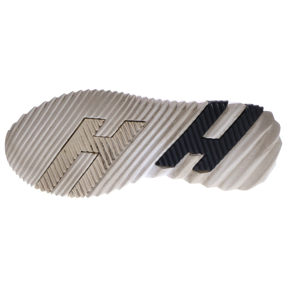 HERMES(エルメス) デパール Hロゴデザイン レースアップ ローカットスニーカー ホワイト FR2129 18ZH