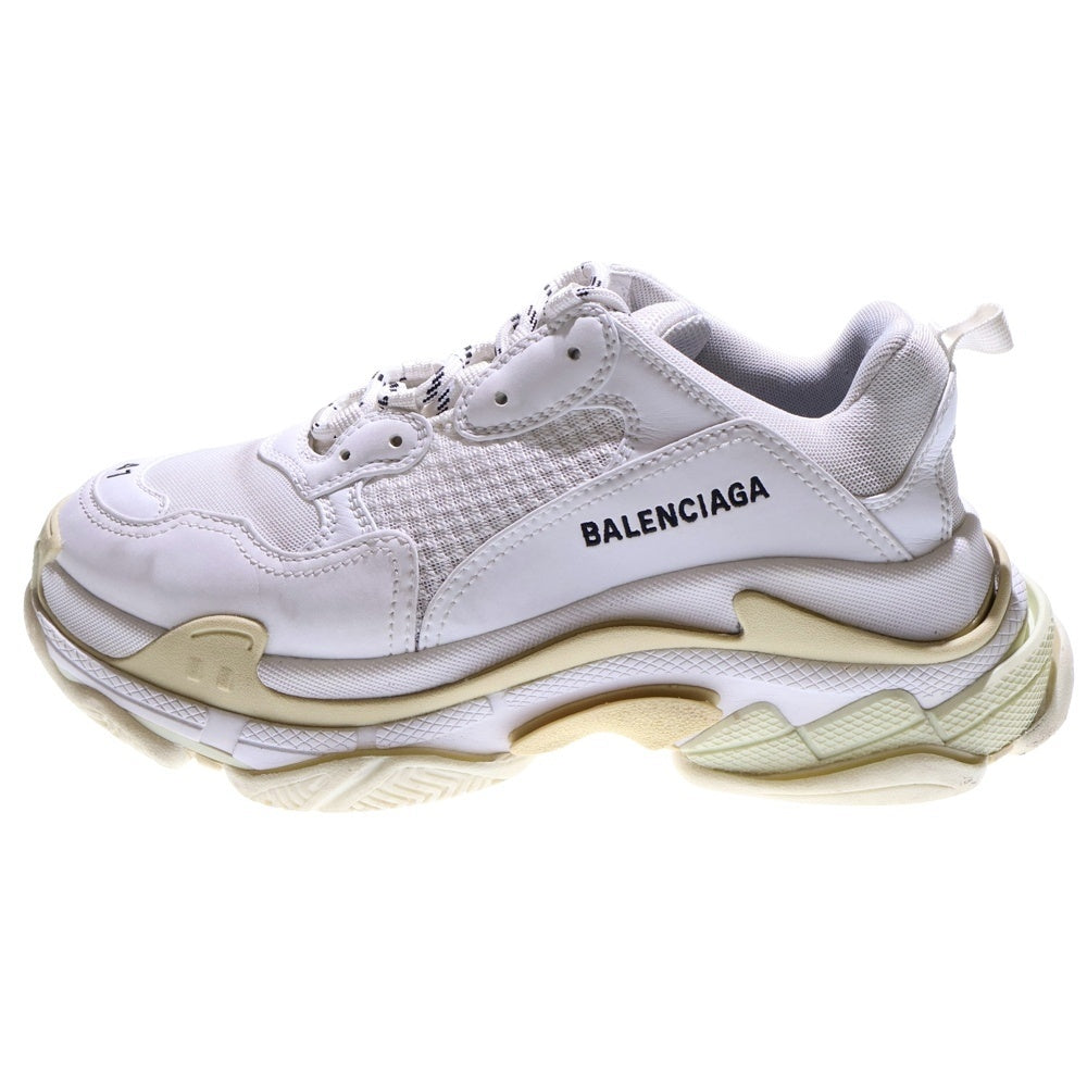 BALENCIAGA(バレンシアガ) TRIPLE-S TRAINERS トリプルエス レースアップ ローカットスニーカー ホワイト 524036