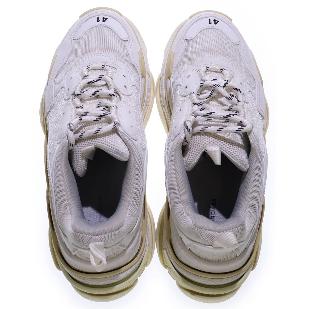 BALENCIAGA(バレンシアガ) TRIPLE-S TRAINERS トリプルエス レースアップ ローカットスニーカー ホワイト 524036
