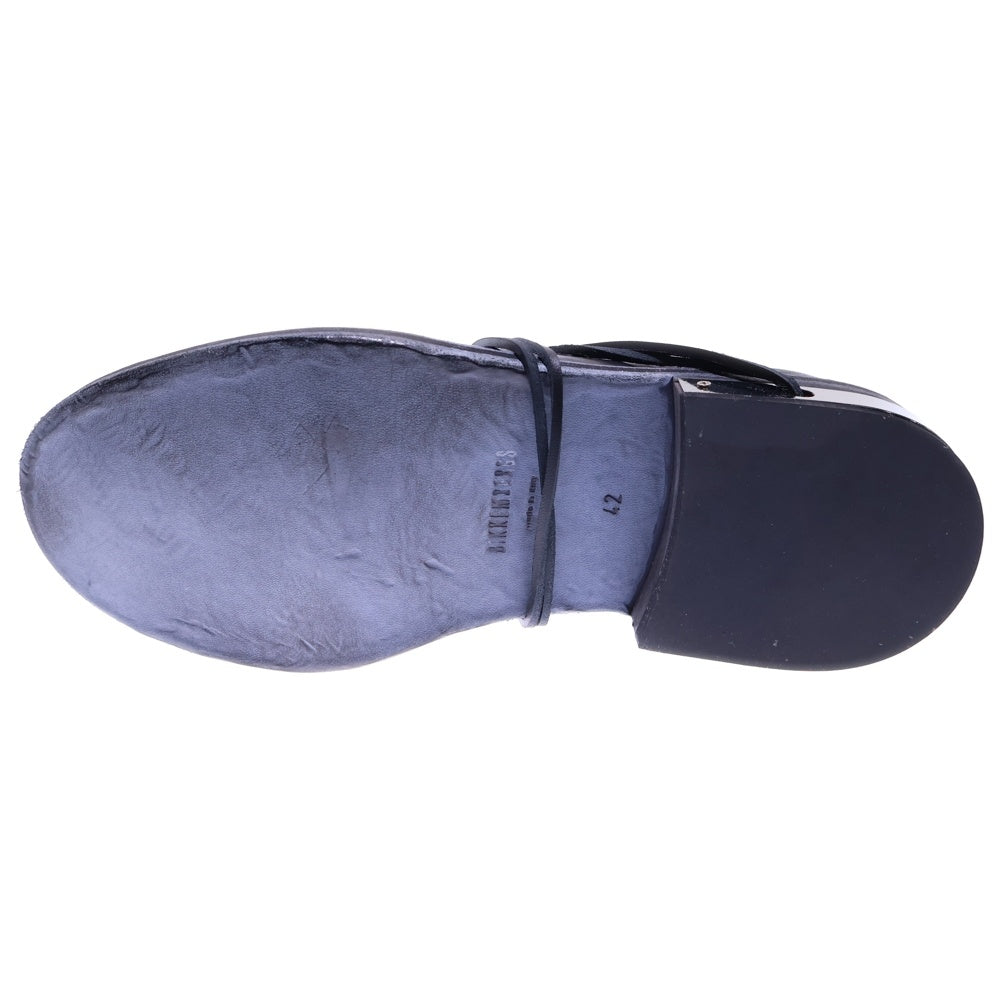 DIRK BIKKEMBERGS(ダークビッケンバーグ) MET HOLE MEN'S SHOES メット ホール メンズ レザーシューズ 革靴 ブラック 24225125A