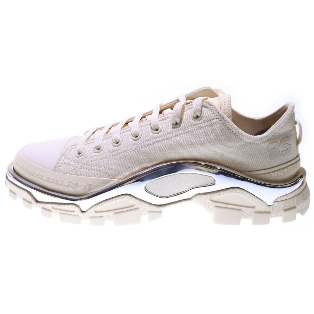 adidas(アディダス) ×RAF SIMONS RS DETROIT RUNNER ラフシモンズ デトロイト ランナー ローカットスニーカー ホワイト US9/27cm F34242