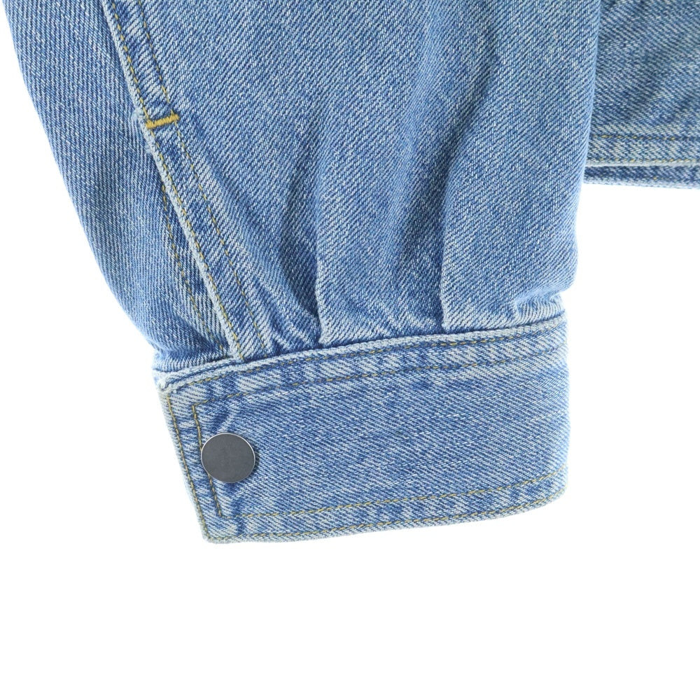 Maison Margiela 10(メゾン マルジェラ) 19AW ウォッシュド加工 ジップアップ デニム トラックジャケット インディゴ S50AM0408