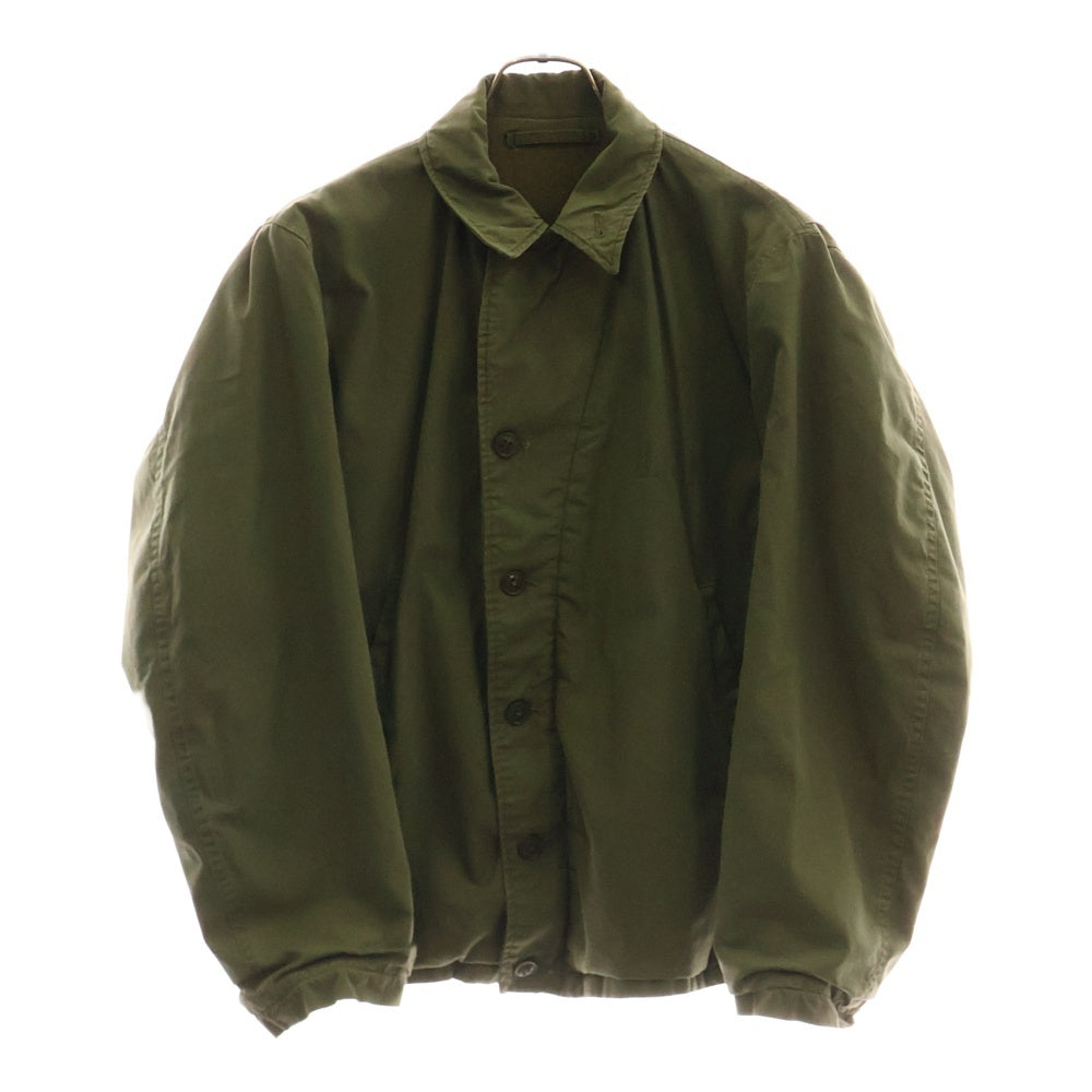 VINTAGE(ヴィンテージ) 40S VINTAGE U.S.N. US NAVY N-4 ヴィンテージ コの字留めTALON デッキジャケット カーキ
