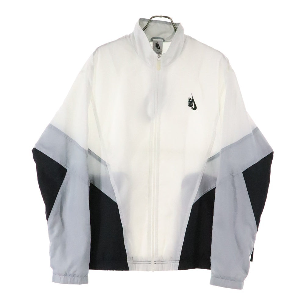 NIKE LAB(ナイキラボ) HERITAGE TRACK SUIT ロゴエンブロイダリー ヘリテージ トラックスーツ ナイロンジャケット パンツ セットアップ ホワイト/ブラック 914240-011