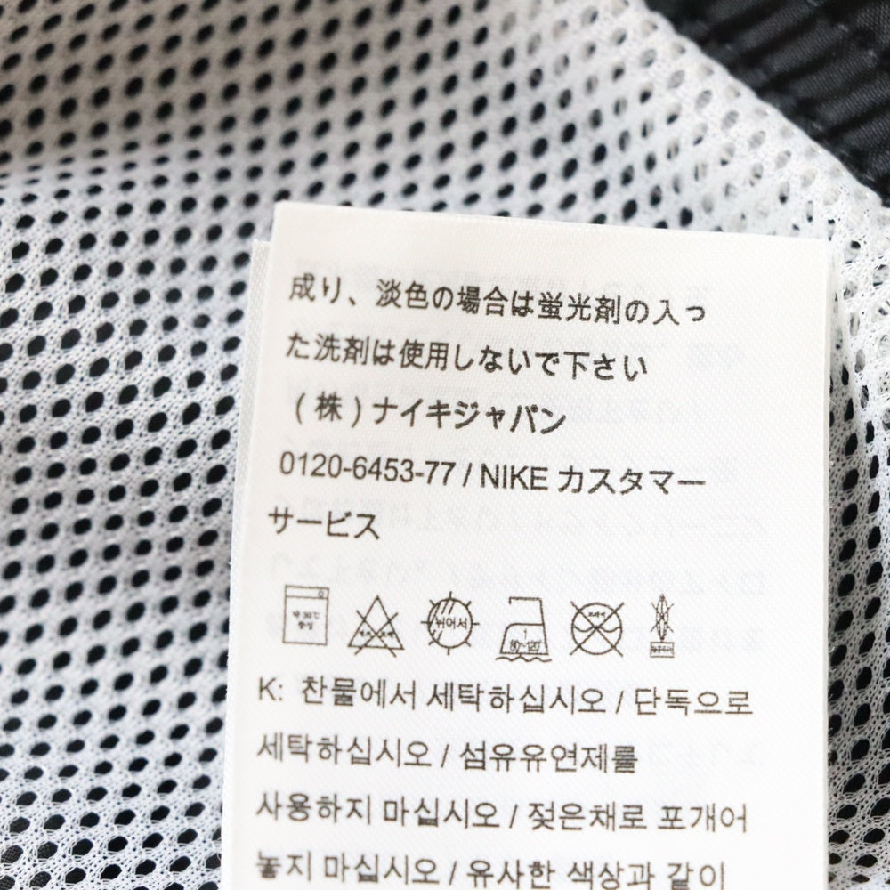 NIKE LAB(ナイキラボ) HERITAGE TRACK SUIT ロゴエンブロイダリー ヘリテージ トラックスーツ ナイロンジャケット パンツ セットアップ ホワイト/ブラック 914240-011