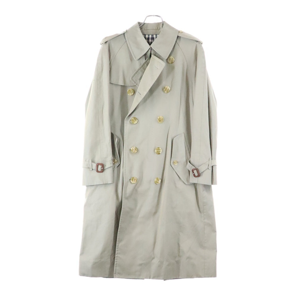 BURBERRY(バーバリー) 裏地ノヴァチェック ロング トレンチコート ジャケット ベージュ
