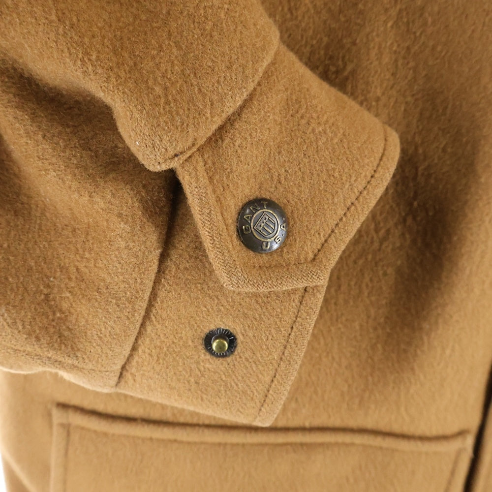 NO BRAND(ノーブランド) GANT ガント コーデュロイカラー ウール ジップアップ ジャケット ブラウン