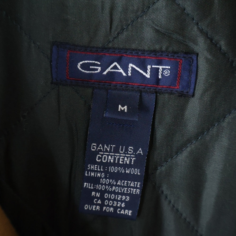 NO BRAND(ノーブランド) GANT ガント コーデュロイカラー ウール ジップアップ ジャケット ブラウン