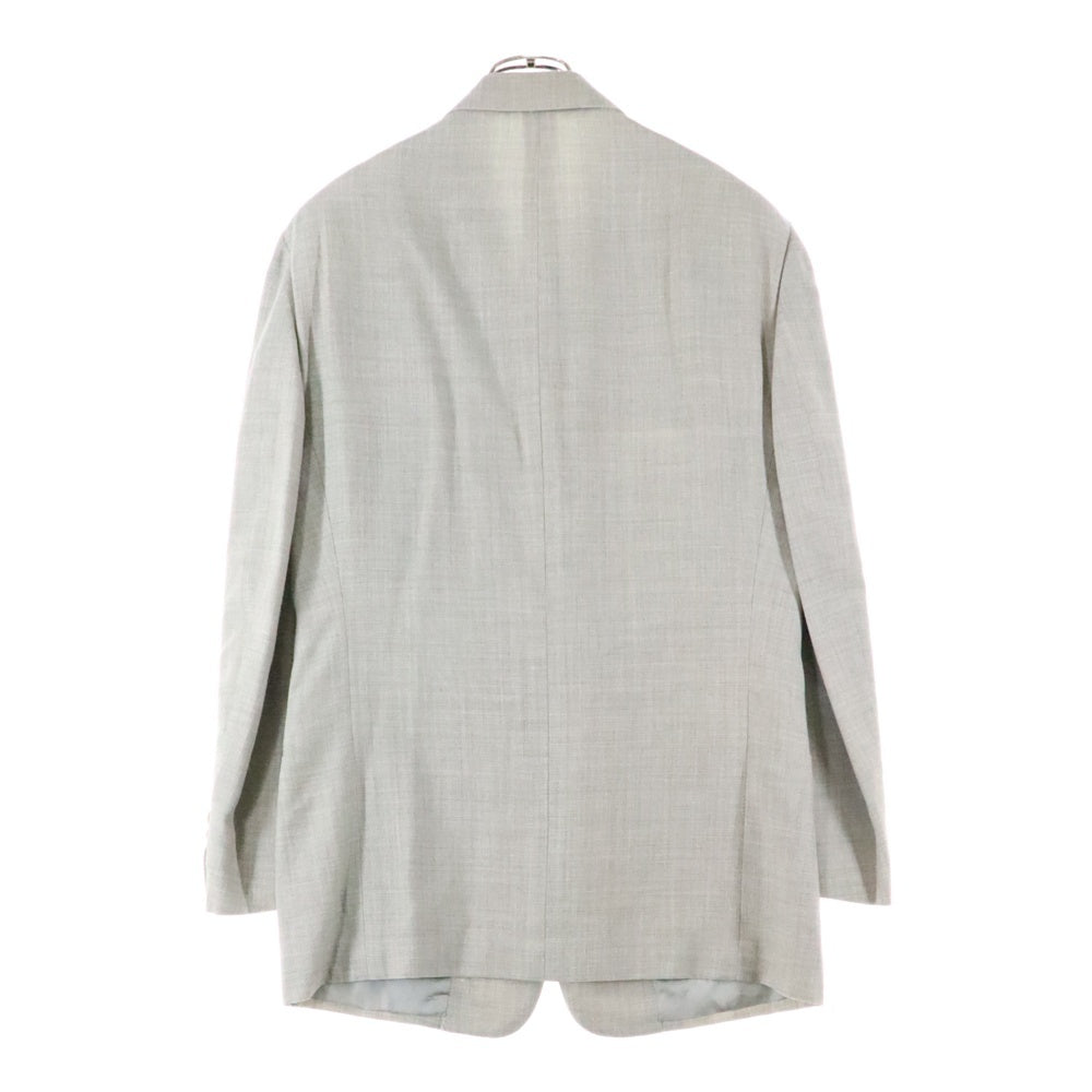 HILTON(ヒルトン) ウール混 3B シングルテーラードジャケット グレー