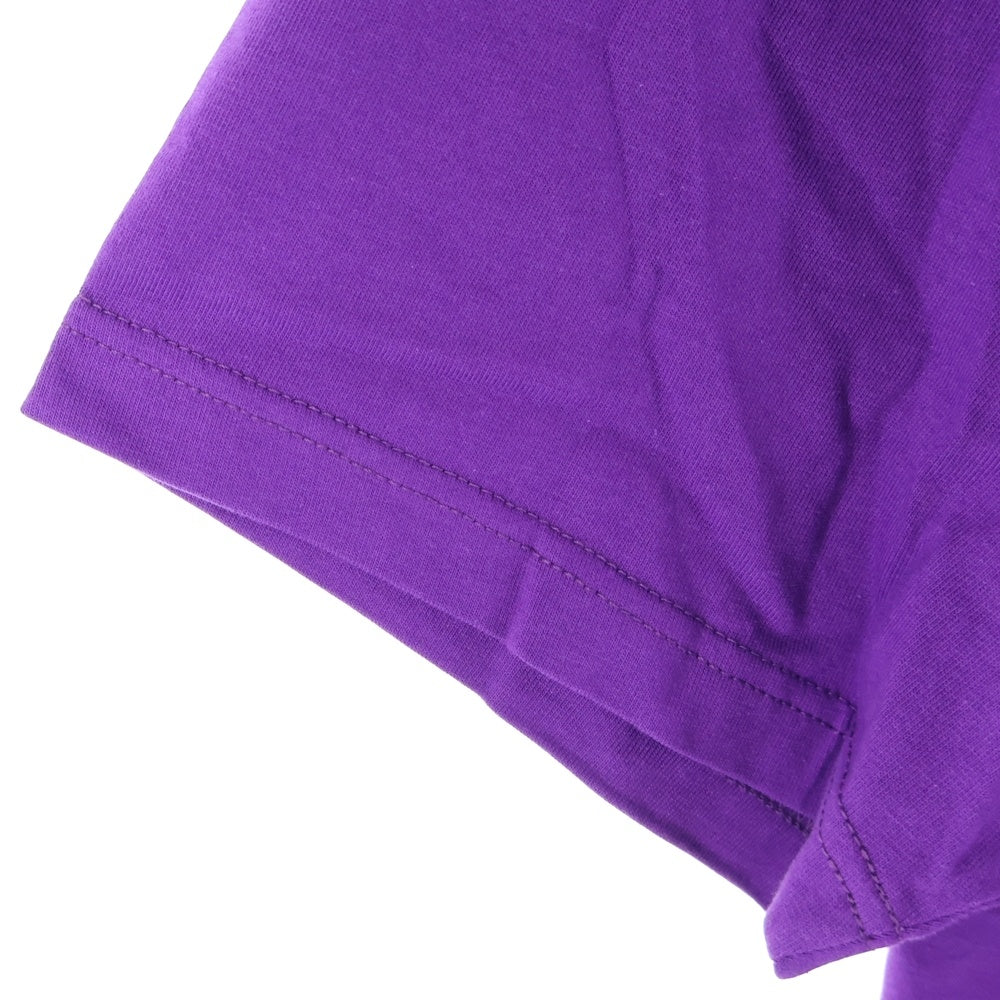 THE NORTH FACE(ザノースフェイス) ×KAWS TEE カウズ ロゴ エンブロイダリー クルーネック 半袖Tシャツ カットソー パープル 5200187090