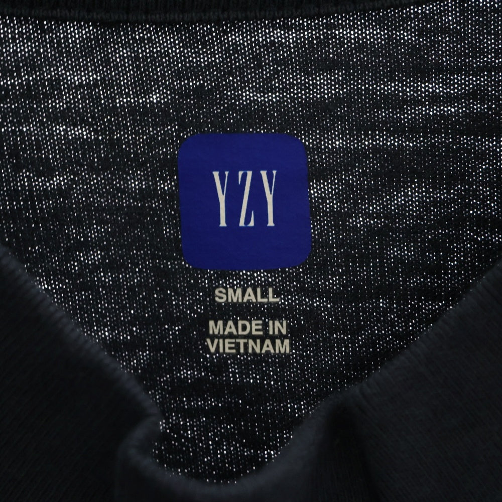 Yeezy Gap Engineered by Balenciaga(イージー ギャップ エンジニアードバイ バレンシアガ) LONG SLEEVE T-SHIRT ロングスリーブ クルーネック 長袖Tシャツ カットソー ネイビー 537288-00-1