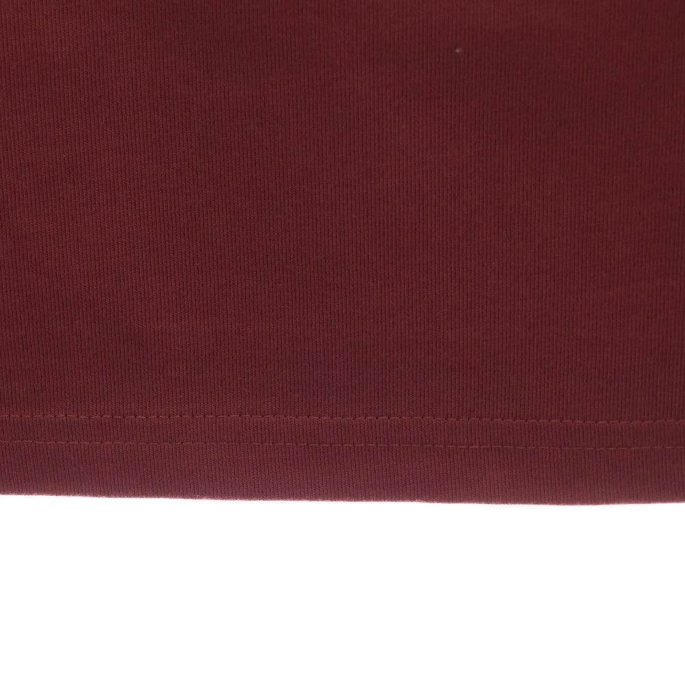 KAWS(カウズ) ×FRANKEN BERRY フランケン ベリー クルーネック半袖プリントTシャツ カットソー レッド