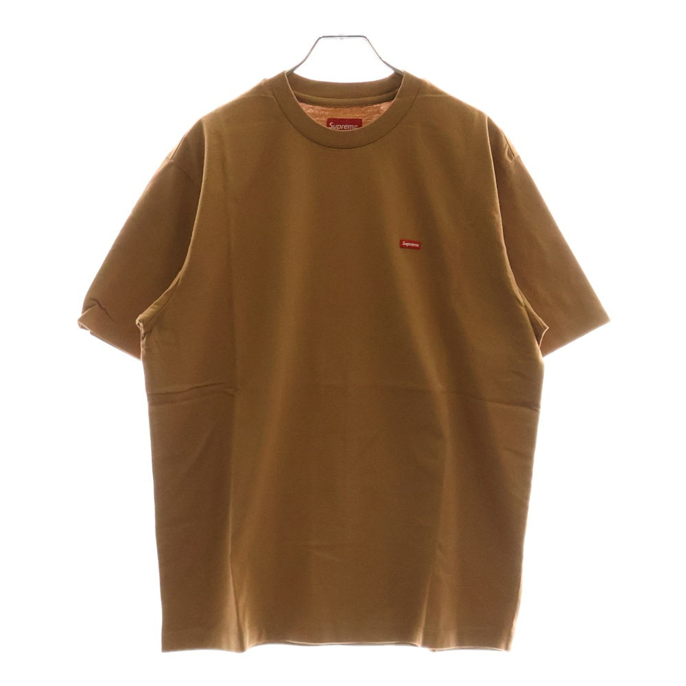 SUPREME(シュプリーム) 21AW Small Box Tee スモール ボックスロゴ クルーネック カットソー 半袖Tシャツ ブラウン