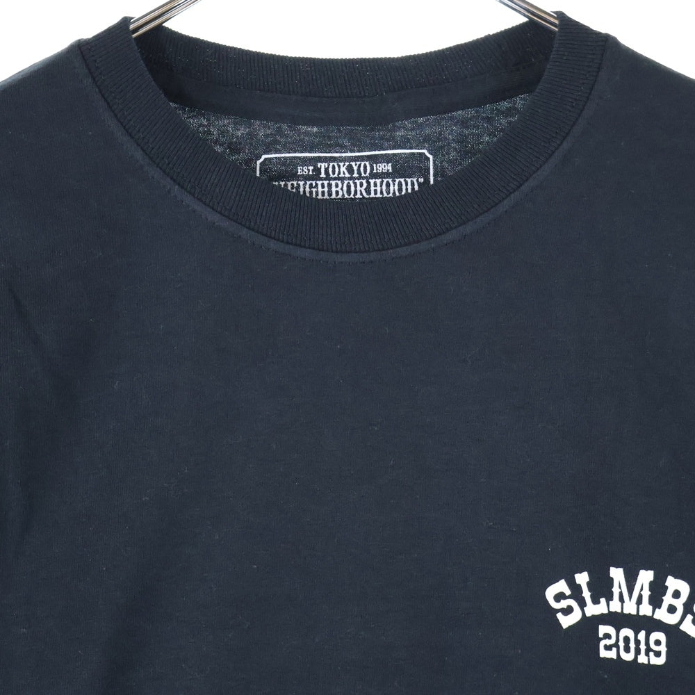 NEIGHBORHOOD(ネイバーフッド) 18AW xFRAGMENT DESIGN LUMBERS C TEE LS フラグメント デザイン ランバーズ クルーネック長袖Tシャツ カットソー ブラック 182LBFRN-LTM01S