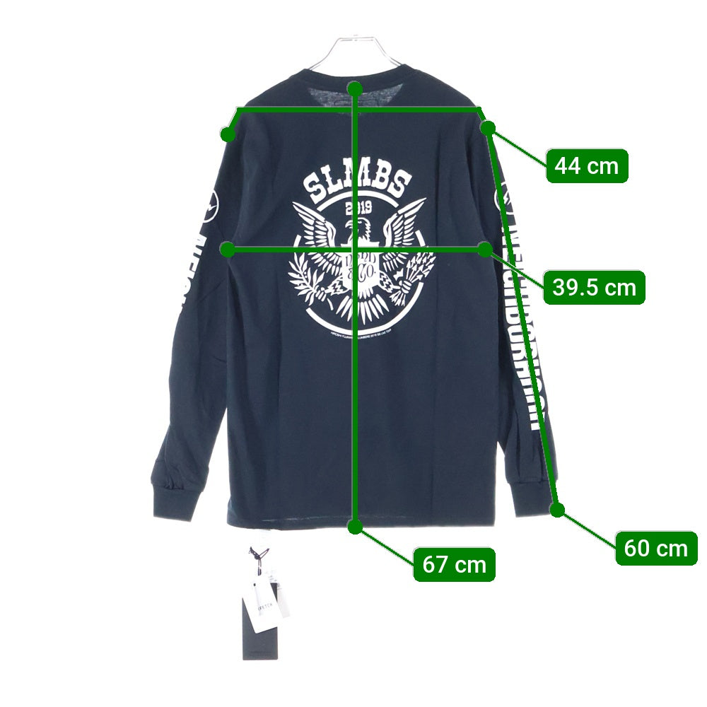 NEIGHBORHOOD(ネイバーフッド) 18AW xFRAGMENT DESIGN LUMBERS C TEE LS フラグメント デザイン ランバーズ クルーネック長袖Tシャツ カットソー ブラック 182LBFRN-LTM01S