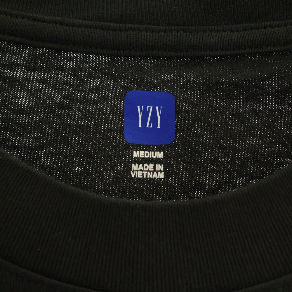 YEEZY GAP(イージーギャップ) SHORT SLEEVE T-SHIRT オーバーサイズショートスリーブ 半袖Tシャツ カットソー ブラック 537299-02-1