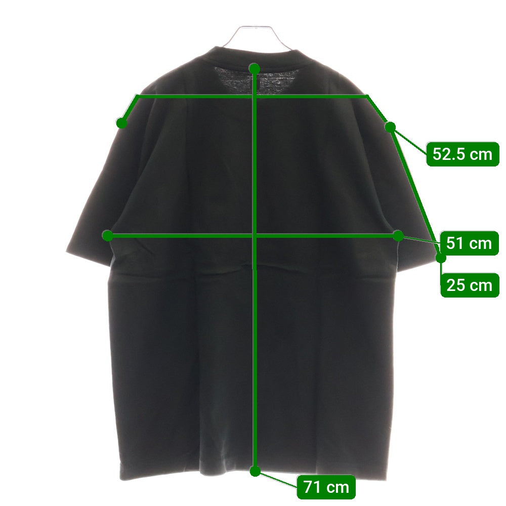 YEEZY GAP(イージーギャップ) SHORT SLEEVE T-SHIRT オーバーサイズショートスリーブ 半袖Tシャツ カットソー ブラック 537299-02-1