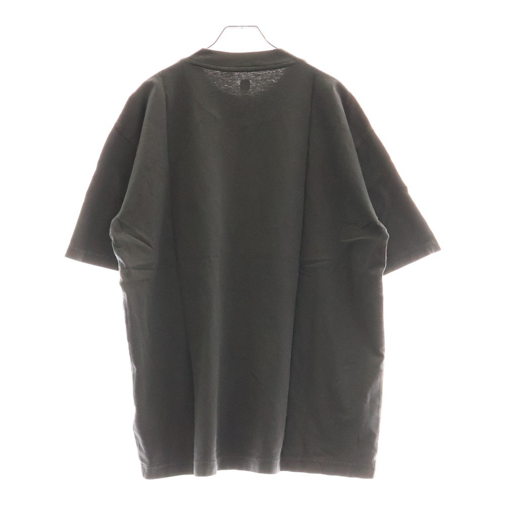 YEEZY GAP(イージーギャップ) SHORT SLEEVE T-SHIRT オーバーサイズTシャツ 半袖クルーネックカットソー チャコールグレー 537299-03-1
