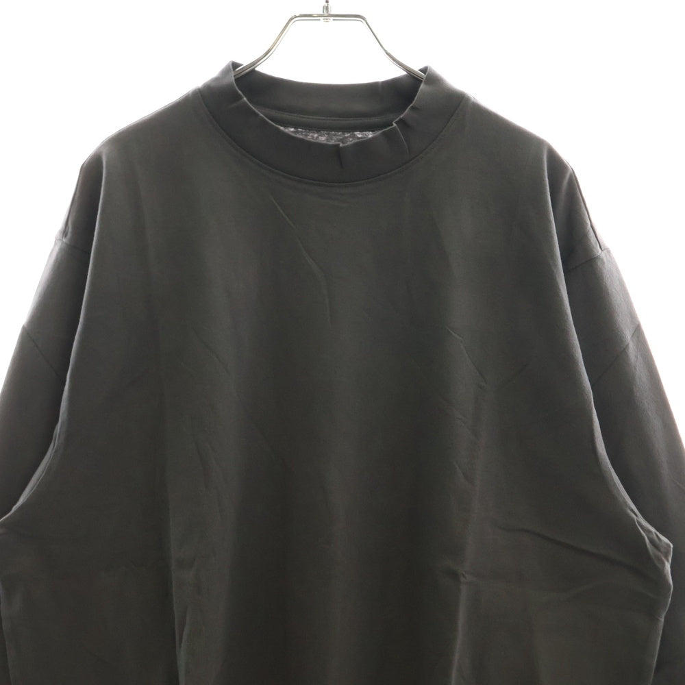 Yeezy Gap Engineered by Balenciaga(イージー ギャップ エンジニアードバイ バレンシアガ) LONG SLEEVE T-SHIRT ロングスリーブ クルーネック 長袖Tシャツ カットソー グレー 537288-01-1