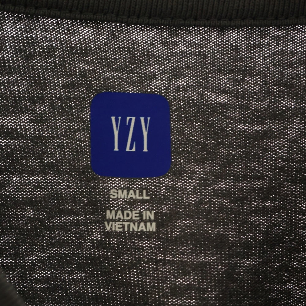 Yeezy Gap Engineered by Balenciaga(イージー ギャップ エンジニアードバイ バレンシアガ) LONG SLEEVE T-SHIRT ロングスリーブ クルーネック 長袖Tシャツ カットソー グレー 537288-01-1