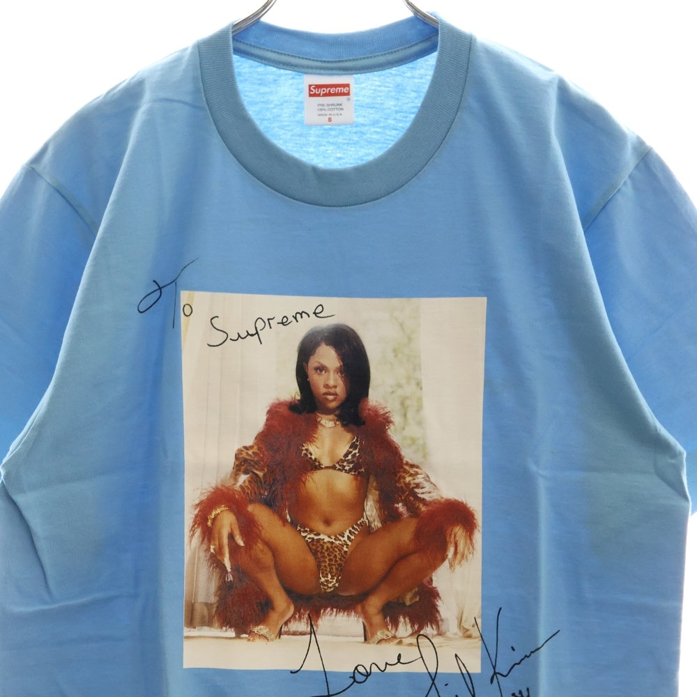 SUPREME(シュプリーム) 22SS ×Lil Kim Photo Tee リルキム フォトプリント クルーネック 半袖Tシャツ カットソー ブルー