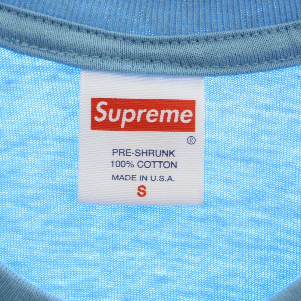 SUPREME(シュプリーム) 22SS ×Lil Kim Photo Tee リルキム フォトプリント クルーネック 半袖Tシャツ カットソー ブルー