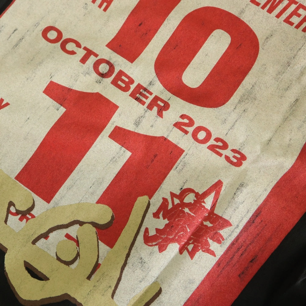 Cactus Jack(カクタスジャック) CIRCUS MAXIMUS UTOPIA CHARLOTTE TOUR TEE サーカスマキシマスユートピア シャーロットツアー 両面プリント半袖Tシャツ TSCM-SS04