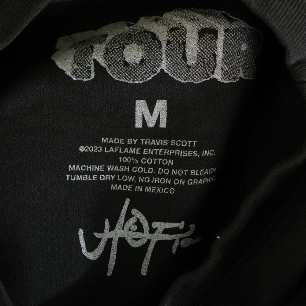 Cactus Jack(カクタスジャック) CIRCUS MAXIMUS UTOPIA CHARLOTTE TOUR TEE サーカスマキシマスユートピア シャーロットツアー 両面プリント半袖Tシャツ TSCM-SS04