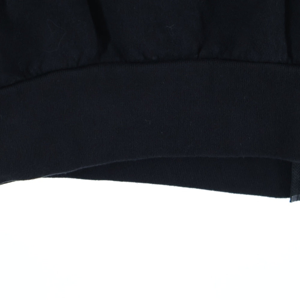 CHROME HEARTS(クロムハーツ) DOVER STREET MARKET SWTSHRT ZIP ドーバーストリートマーケット ロゴプリント ジップアップ スウェットパーカー ブラック/ホワイト