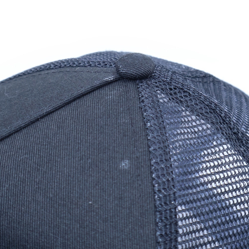NEW ERA(ニューエラ) ×SOPH NET ソフネット ポリエステル 5パネル メッシュキャップ ベースボールキャップ 帽子 ブラック