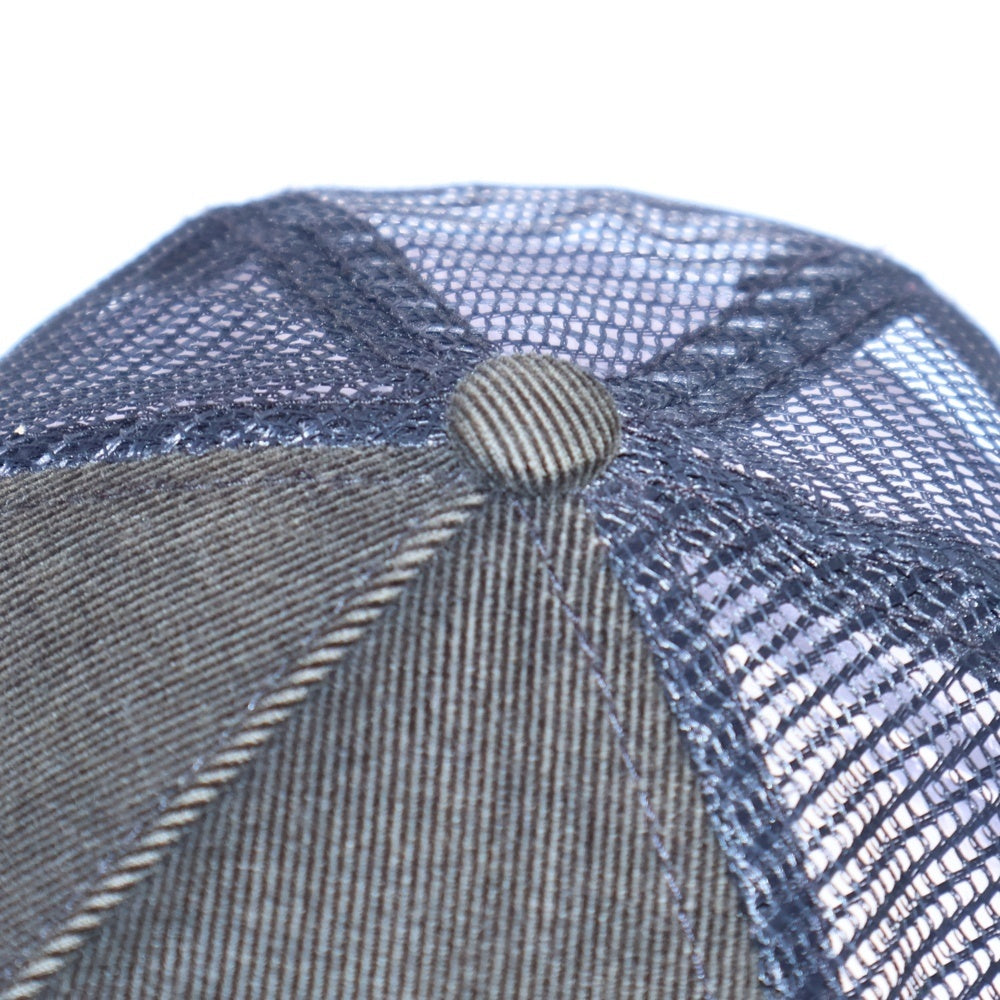 NEW ERA(ニューエラ) ×SOPHNET ソフネット ロゴデザイン 5パネル メッシュキャップ 帽子 ブラック/グリーン