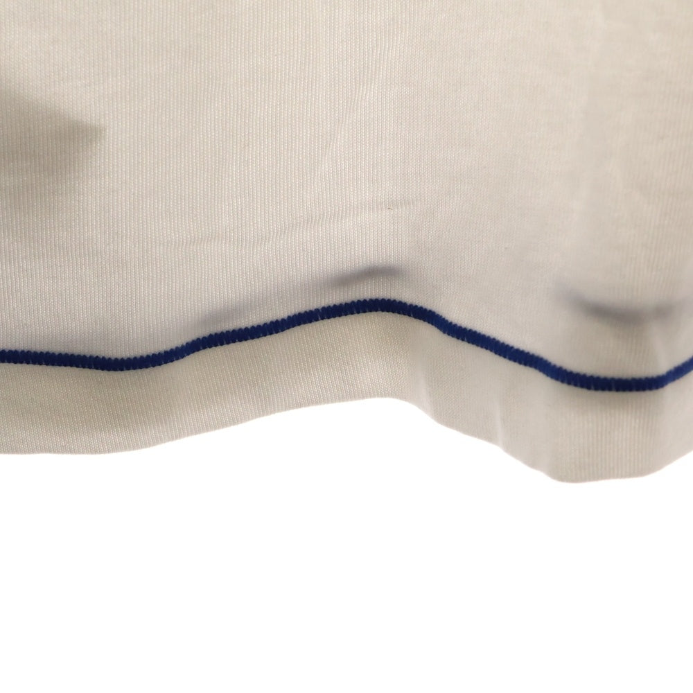 GOOD PEOPLE GOOD STITCHING GOOD PRODUCT(グッド ピープル グッド ステッチング グッド プロダクト) COLOR STITCH CREW NECK LONG SLEEVE LOOPBACK JERSEY ブルー ステッチ クルーネック 長袖Tシャツ 01-01-1433