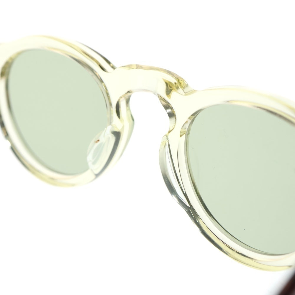 金子眼鏡(カネコガンキョウ) KANEKO OPTICAL Kevin UNITED ARROWS別注 ケビン サングラス メガネ 眼鏡 ゴールド/ブラウン