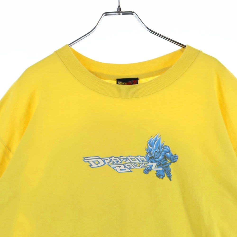 VINTAGE(ヴィンテージ) 00S VINTAGE DRAGON BALL Z ヴィンテージ ドラゴンボールゼット 孫悟空 プリント 半袖Tシャツ カットソー イエロー