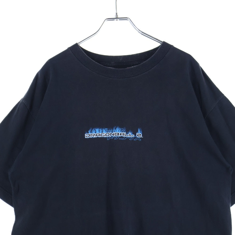 VINTAGE(ヴィンテージ) 00S VINTAGE DRAGON BALL Z ヴィンテージ ドラゴンボールゼット ベジータ トランクス プリント 半袖Tシャツ カットソー ブラック
