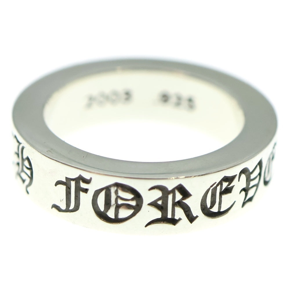 CHROME HEARTS(クロムハーツ) 6mm SPACER FOREVER 6mmスペーサーリング フォーエバーシルバー BCA337