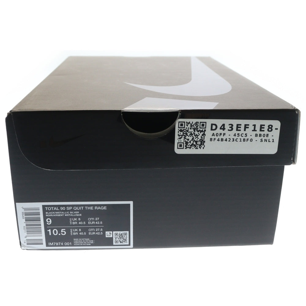 NIKE(ナイキ) TOTAL 90 III SP QUIT THE RAGE トータル90 ローカットスニーカー ブラック/グリーン US9/27cm IM9474-001