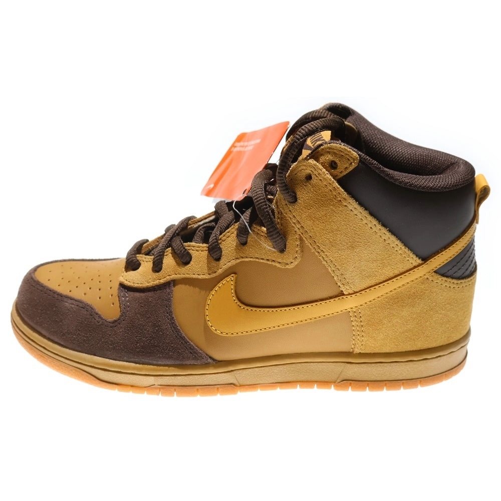 NIKE SB(ナイキエスビー) 【観賞用 2006年製】 DUNK HIGH SB EMB ダンク ハイカットスニーカー ブラウン US8.5/26.5cm 315681-771