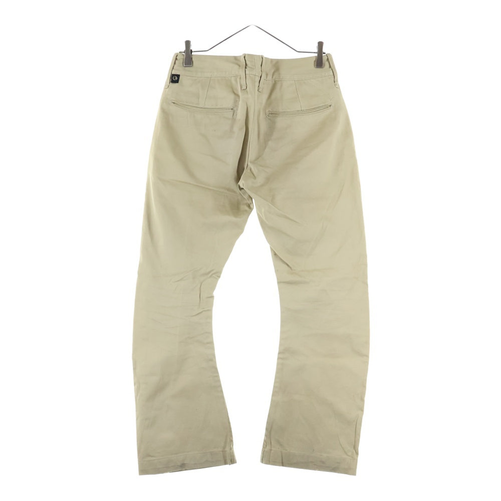 wjk(ダブルジェイケイ) BANANA FLARE CINO バナナ フレア チノパンツ ベージュ 519 CT06