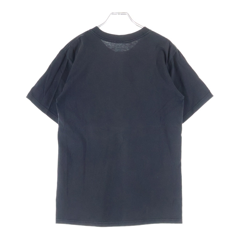 TENDERLOIN(テンダーロイン) ロゴプリントTシャツ 半袖カットソー ブラック/レッド