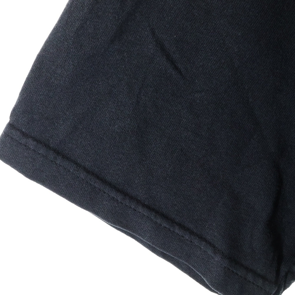 TENDERLOIN(テンダーロイン) ロゴプリントTシャツ 半袖カットソー ブラック/レッド