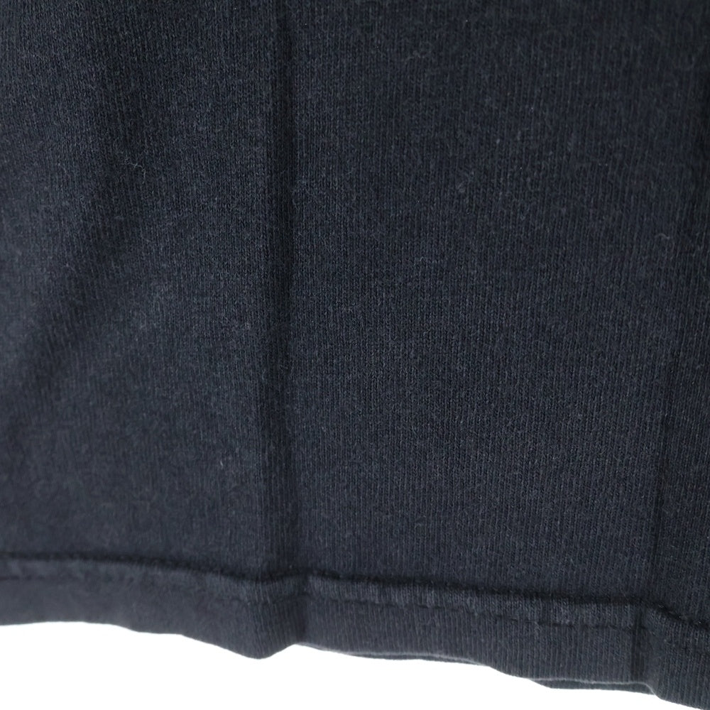 TENDERLOIN(テンダーロイン) ロゴプリントTシャツ 半袖カットソー ブラック/レッド