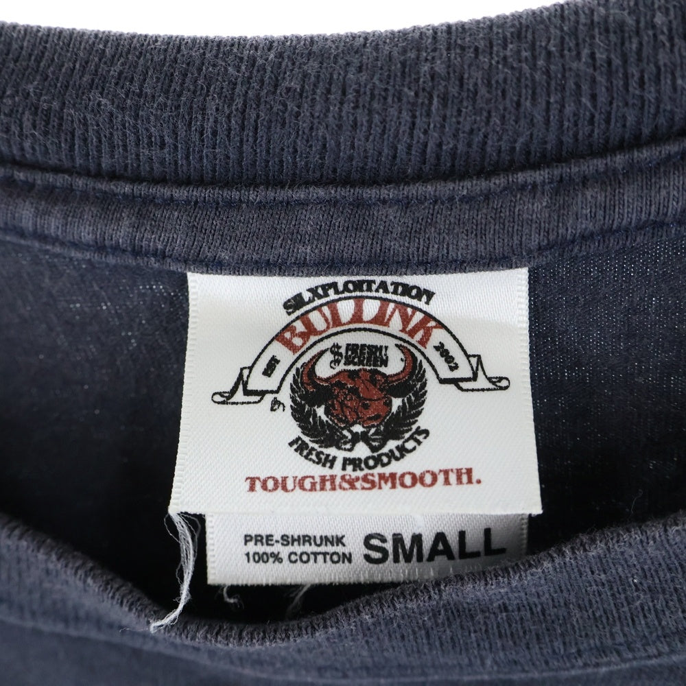 WTAPS(ダブルタップス) 両面ロゴプリントTシャツ 半袖カットソー ネイビー