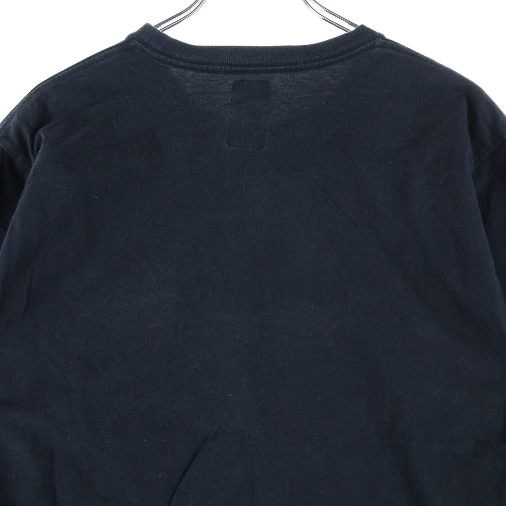 NEIGHBORHOOD(ネイバーフッド) LIFE MEMBER ロゴプリント Tシャツ 七分丈 カットソー ブラック