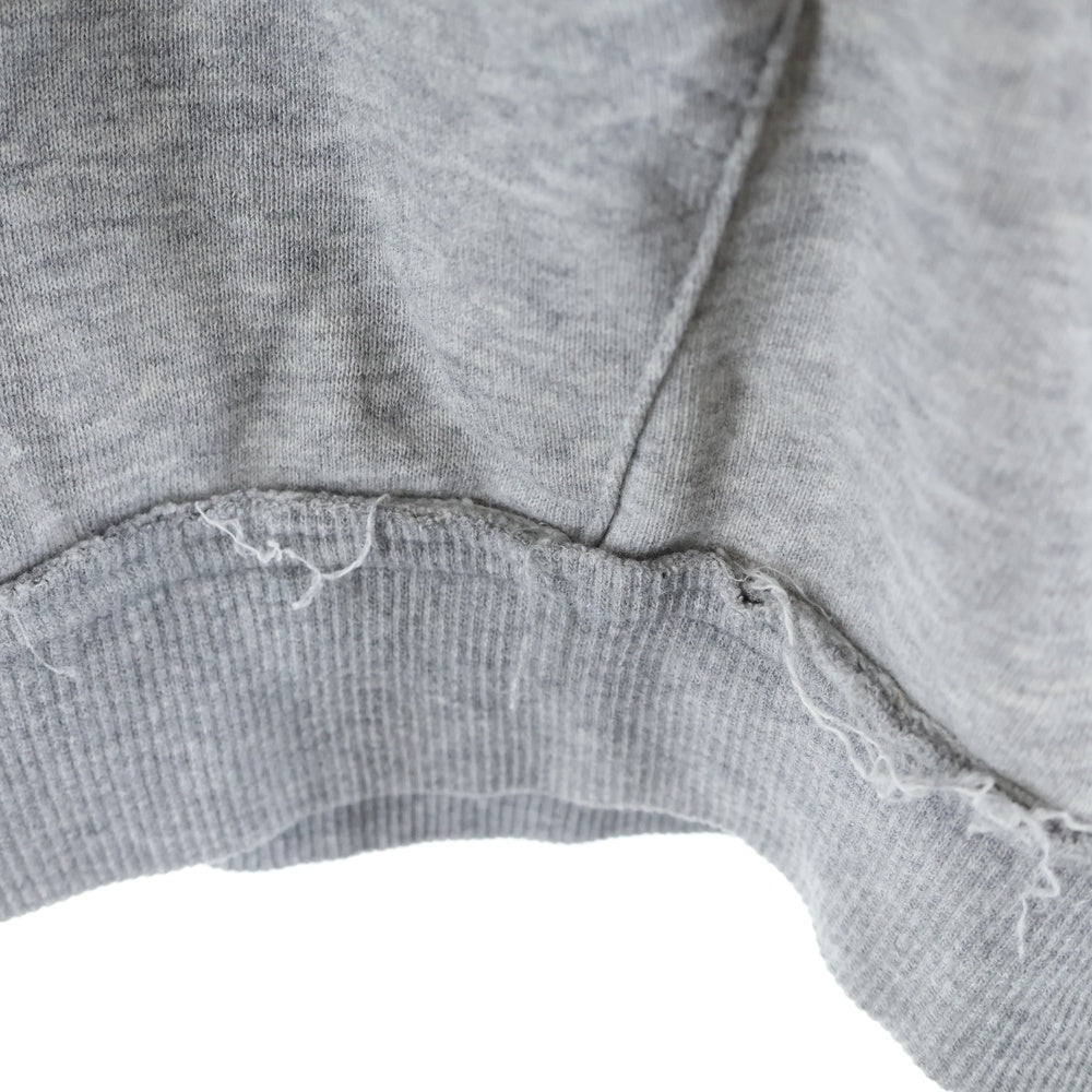 RATS(ラッツ) ロゴプリント ジップアップフーディ スウェットパーカー グレー