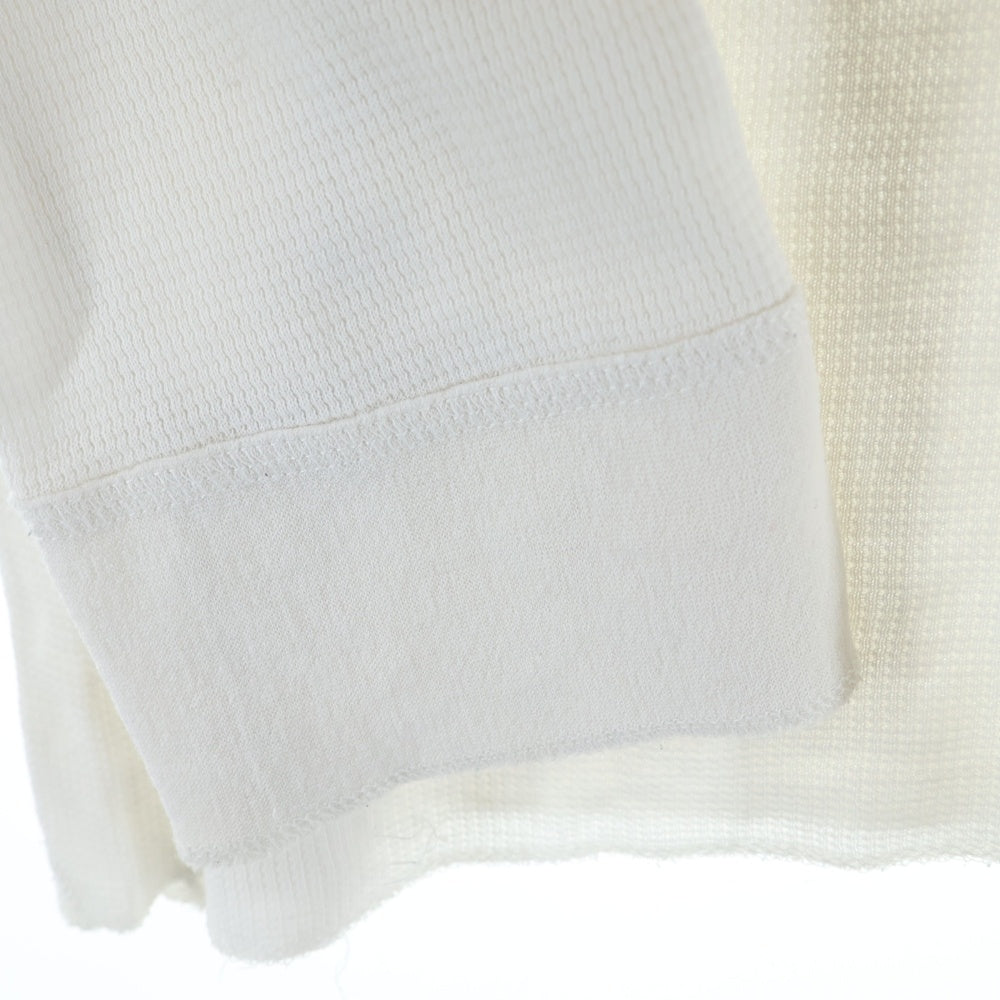 NEIGHBORHOOD(ネイバーフッド) ミリタリーロゴプリント サーマルロングスリーブカットソー Tシャツ ホワイト