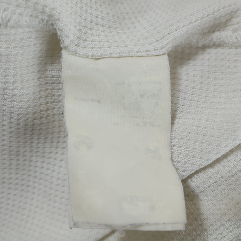 NEIGHBORHOOD(ネイバーフッド) ミリタリーロゴプリント サーマルロングスリーブカットソー Tシャツ ホワイト